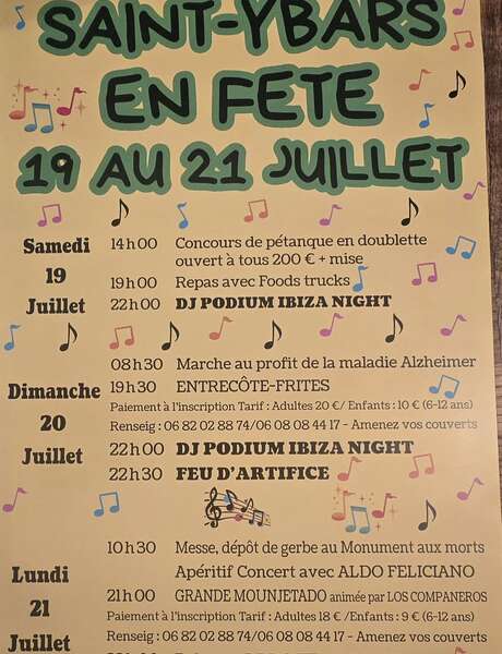 Fête locale de Saint-Ybars