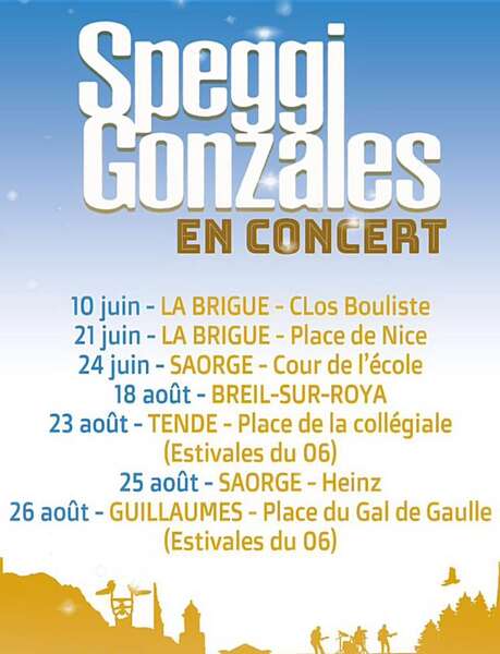 Concert Pop Rock "Speggi Gonzales"