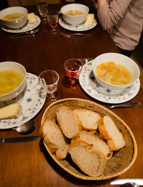 Soupe bûcheronne à l'Estaminet