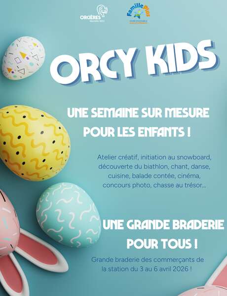 La semaine des Orcy Kids !