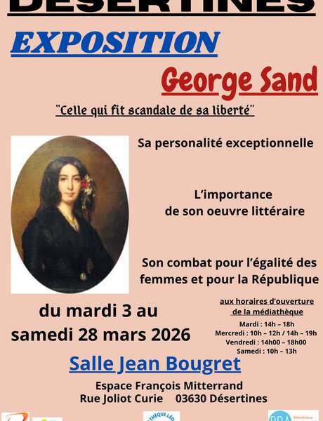 Exposition : George Sand, celle qui fit scandale de sa liberté
