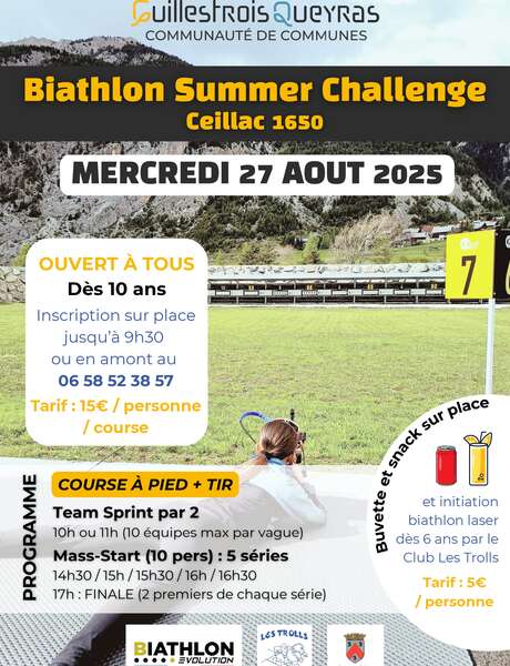 Biathlon summer challenge