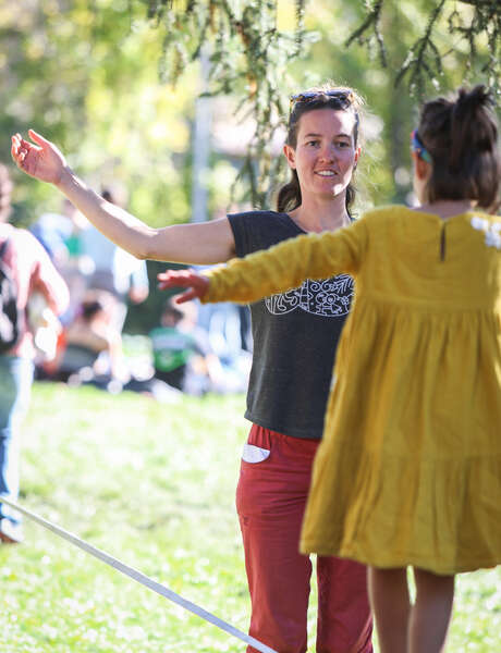 Initiation à la slackline - Association AlpLine