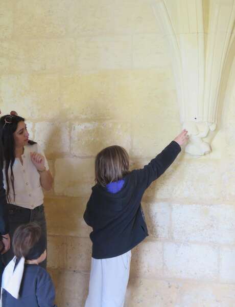 Visite sensorielle à l'Abbaye de Trizay Visite sensorielle à l'Abbaye de Trizay