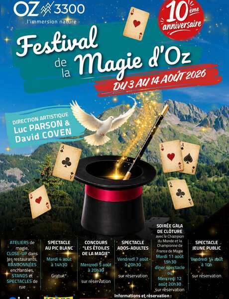 Festival de la Magie d'Oz - 10éme Edition