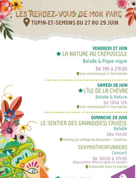Les Rendez-vous de mon Parc "Champ libre"