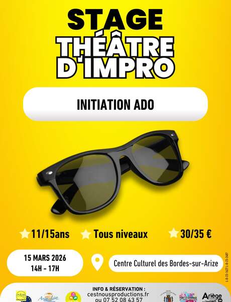 Stage d'Impro : Initiation Ado