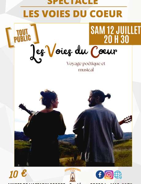 Spectacle "Les Voies du Coeur"