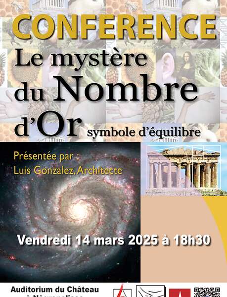 Conférence Le mystère du nombre d'Or