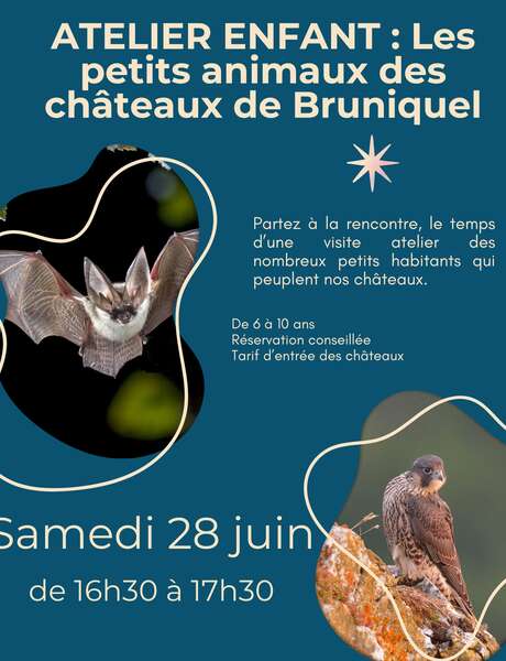 Atelier enfants "Les petits animaux des châteaux"