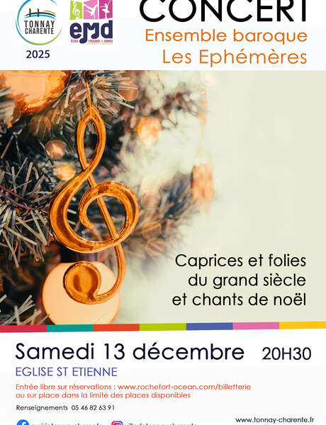 Barockorchester Les Ephémères_Tonnay-Charente