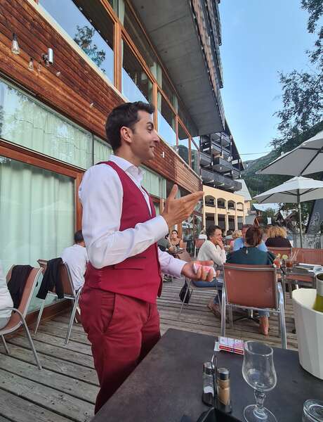 Close-up de Magie Restaurant Le Timberlodge