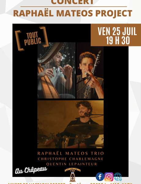 Concert : Raphaël Mateos Project