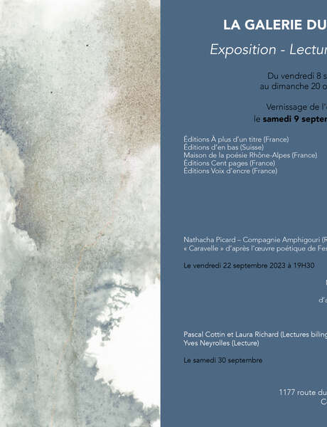 Vernissage de l'exposition "La Coquille d'Œuvres" Vernissage de l'exposition "La Coquille d'Œuvres"