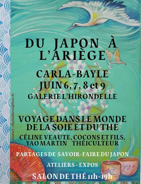 Du Japon à l'Ariège - Voyage dans le monde de la Soie et du Thé
