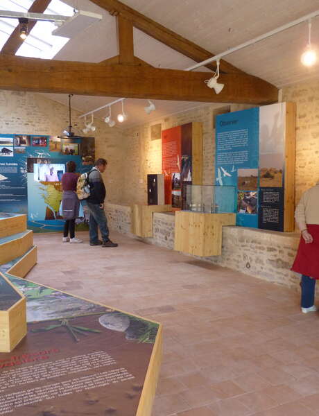 Nature reserve reception area: Open doors during the Fête de la Nature