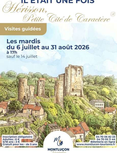 Visite guidée : Il était une fois Hérisson, Petite Cité de Caractère®