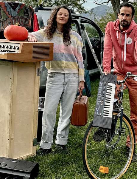 Festival jazz à Barraux  2026 - Leïla Martial et Elie Dufour - « Karma Bazar » à Fort Barraux