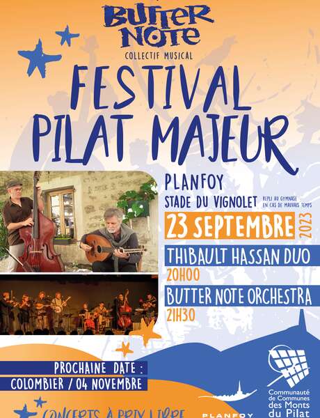 Festival Pilat Majeur - Thibault Hassan Duo + Butter NOTE Orchestra - Butter NOTE collectif musical