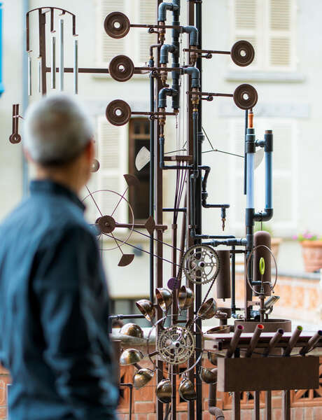 Le Songe de Bergès, machines à eau