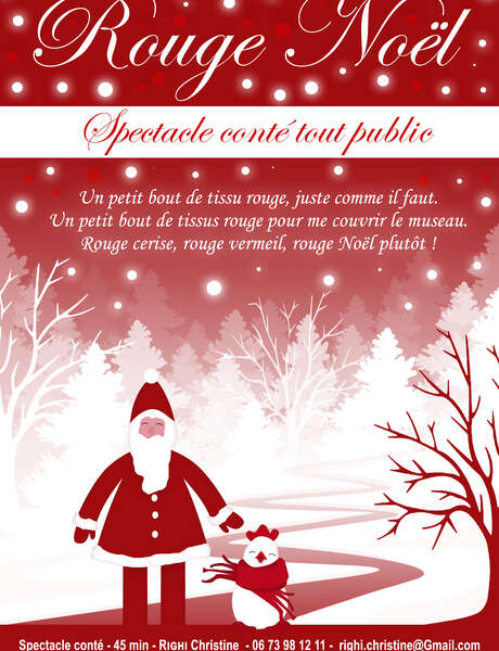 Rouge Noël - Spectacle jeune public