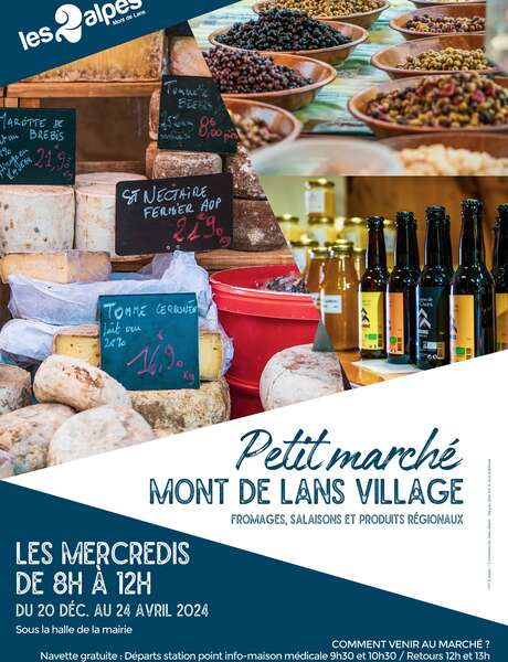 Le petit Marché de Mont-de-Lans