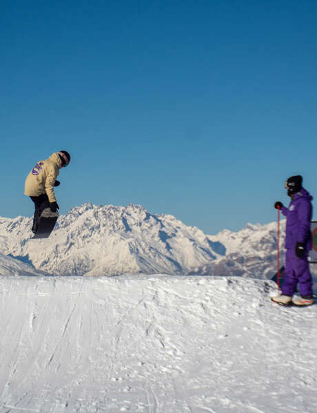 Initiation Snowboard Freestyle