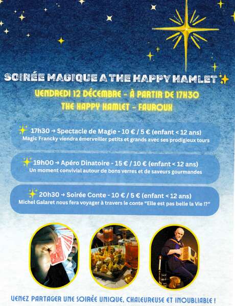 Soirée Magique à The Happy Hamplet
