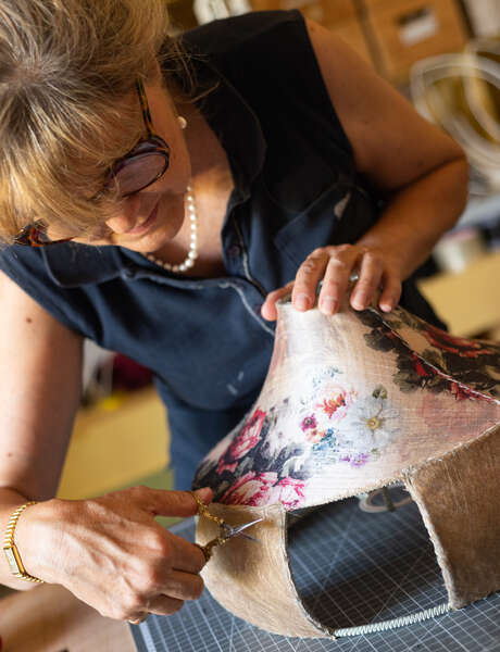 Visite-démonstration à l'atelier "Eclat de lumière"