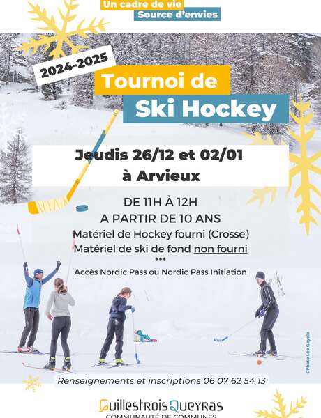 Tournoi de Ski Hockey