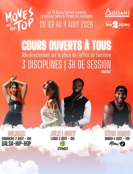 Moves on the top - Classes open to all