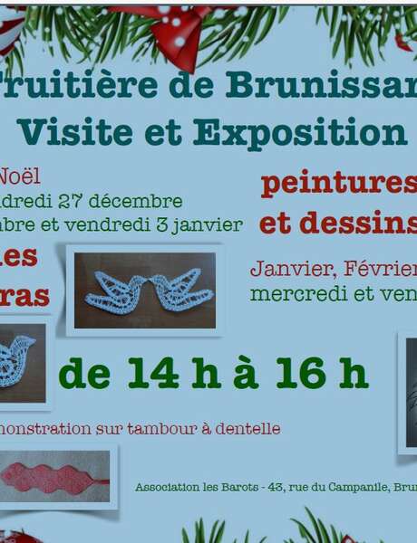 Exposition de dentelle et peinture