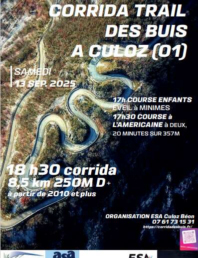 Course pédestre : Corrida trail des Buis de Culoz