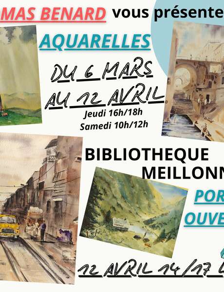 Aquarelles de Thomas Benard