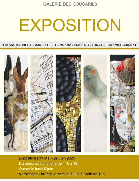 Exposition collective aux Coucarils