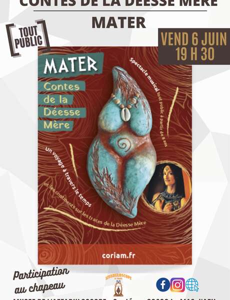 Spectacle : Mater – Contes de la Déesse Mère