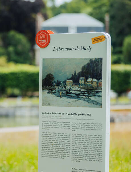 Chemin des Impressionnistes à Marly-le-Roi