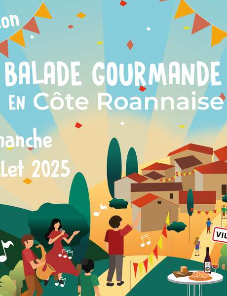 Balade Gourmande en Côte Roannaise dimanche 6 juillet 2025