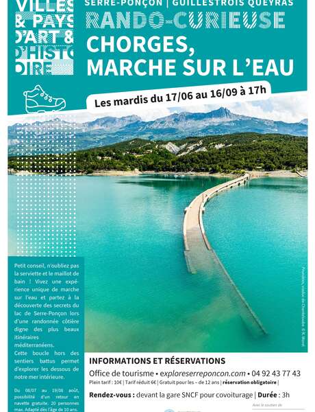 Rando curieuse : Marche sur l'eau