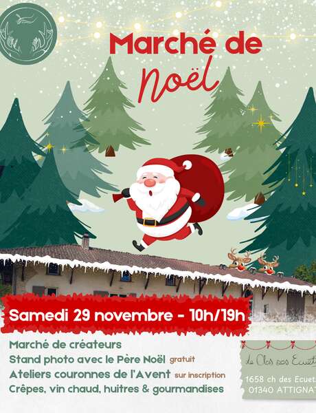 Marché de Noël du Clos des Ecuets