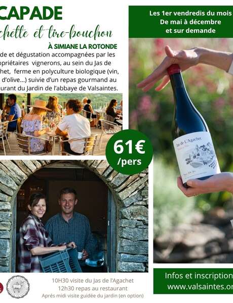 Escapade " Fourchette et tire-bouchon"