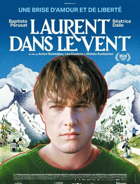 Laurent dans le vent