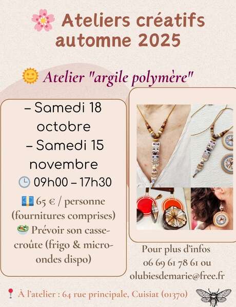 Atelier créatif - Automne 2025