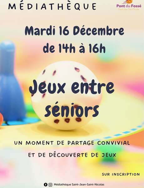 Après-midi jeux entre seniors Après-midi jeux entre seniors