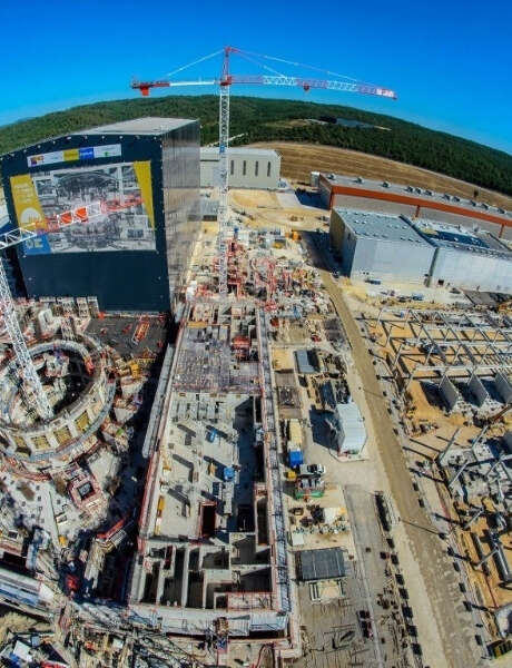 Visite du chantier d'ITER Visite du chantier d'ITER
