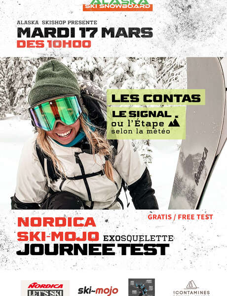 Journée test Nordica - Ski-Mojo - Exosquelette par Alaska Skishop