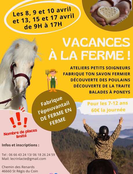 Ateliers "L'Ecrin Lacté" pour les enfants