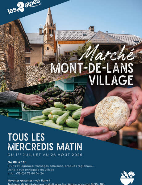 Marché de Mont-de-Lans
