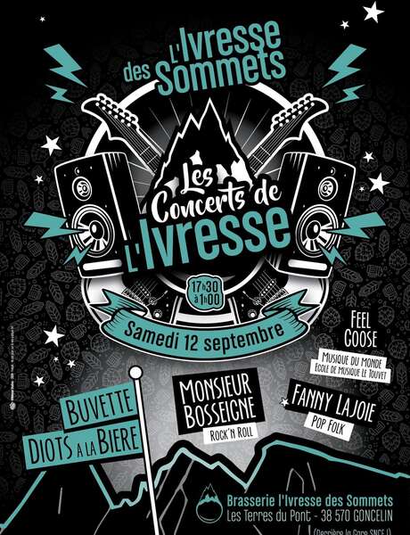 Les concerts de l'Ivresse des Sommets