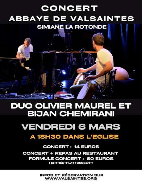 Duo Olivier Maurel et Bijan Chemirani